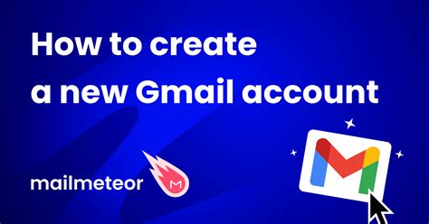 create a new email account.
